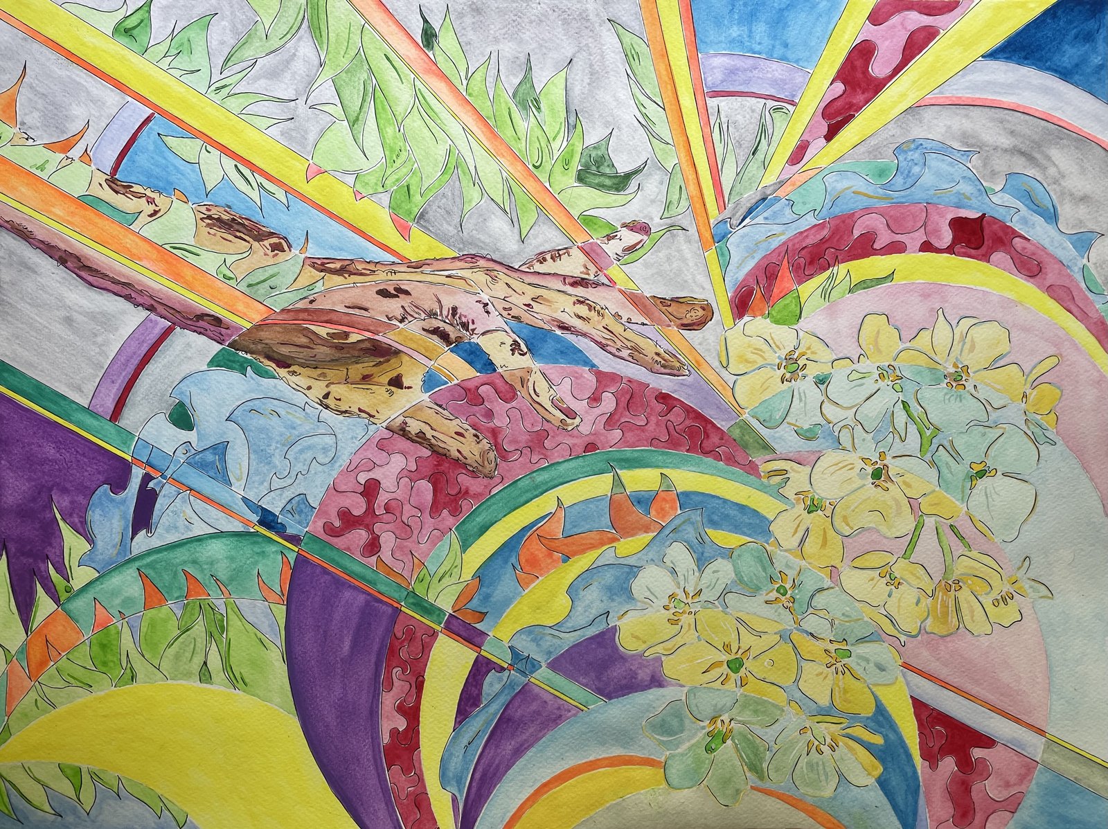 Fragments — Gouache