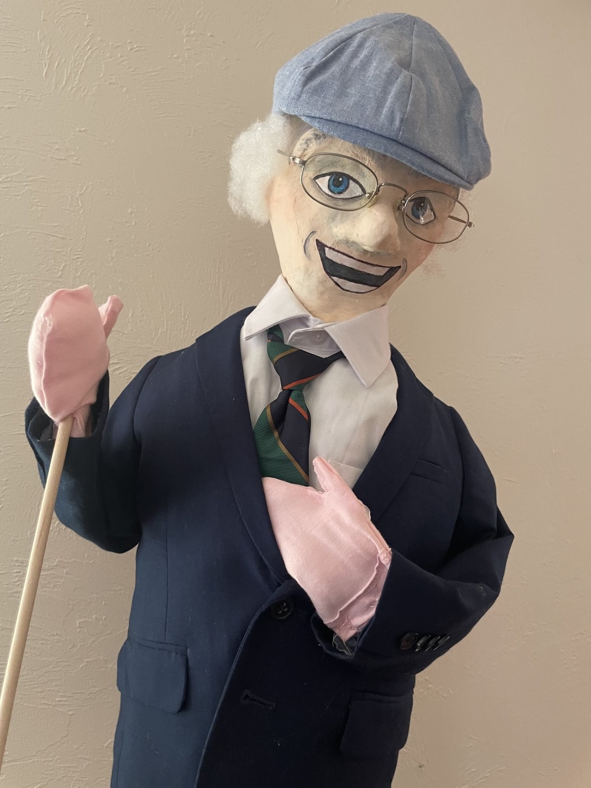 Outlier — Papier-mâché puppet