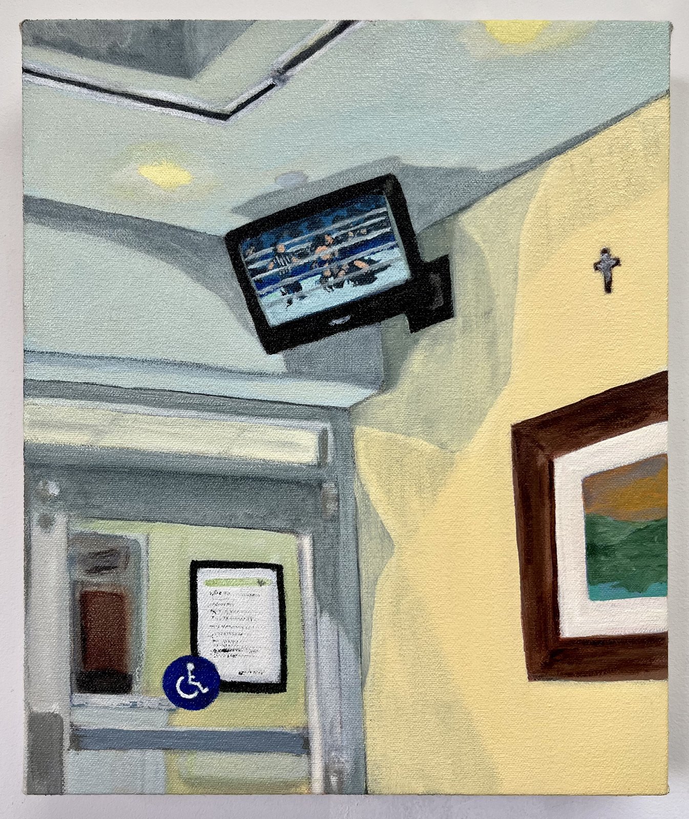 Waiting — Acrylic on canvas